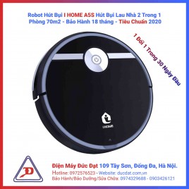 iHome A5S Robot hút bụi lau nhà 2 trong 1 65m2 iHome A5S Robot hút bụi lau nhà 2 trong 1 65m2